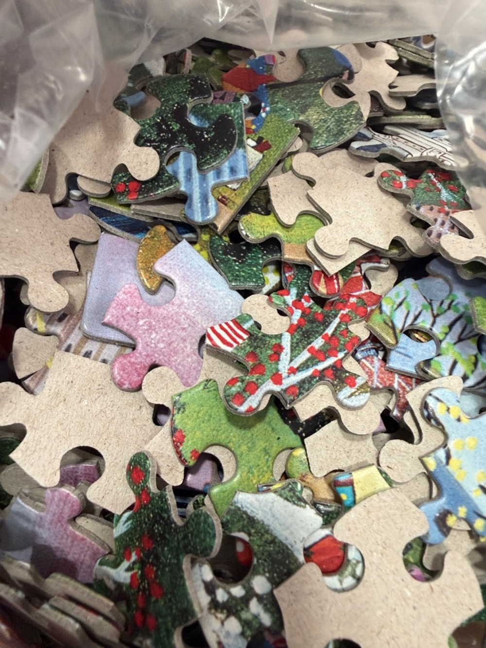 Jane Wooster Scott Springtime in Central Park 550 pc jigsaw Puzzle SALE🔴3/$25 - Picture 4 of 4